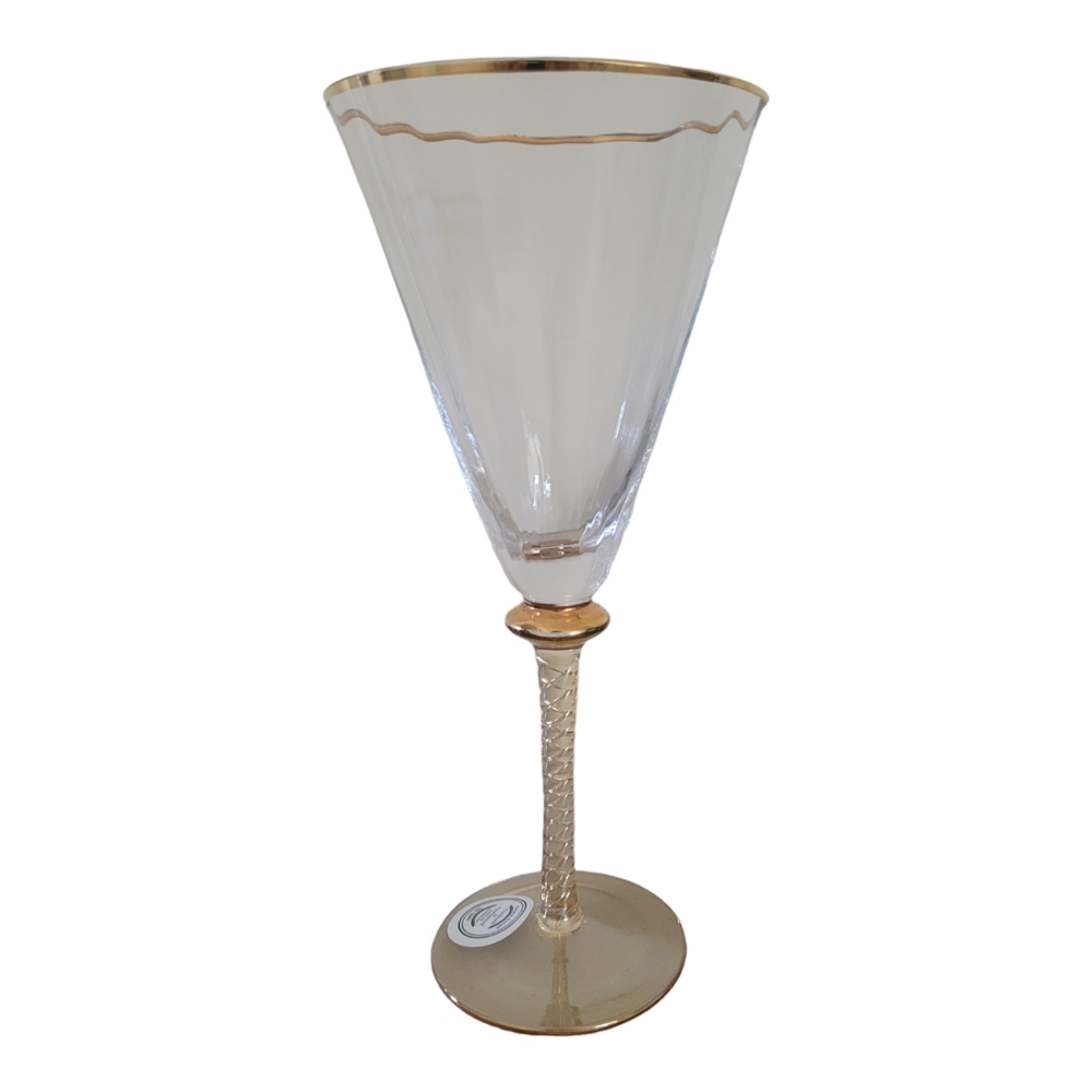 3 Large Handmade Romanian Stil Glassware